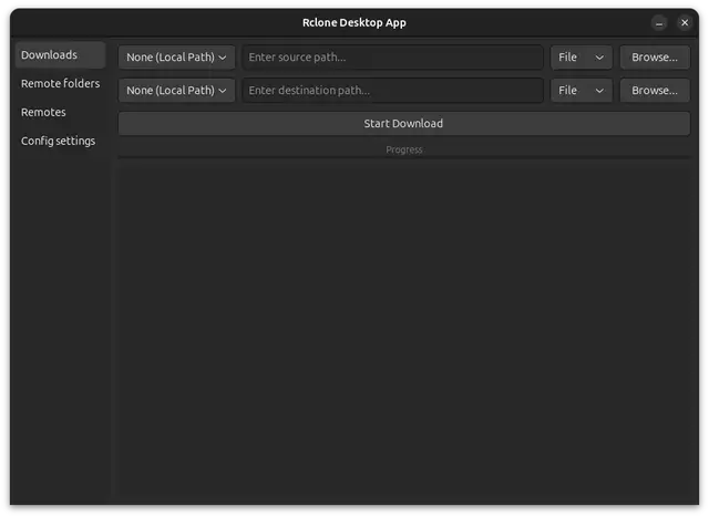 Rclone-UI